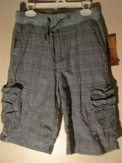 NWT URBAN PIPELINE Stretch Waist Cargo Shorts $32@ Kohls BOYS Size S M 