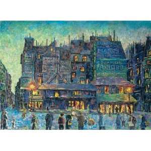 Hand Made Oil Reproduction   Maximilien Luce   24 x 18 inches   Paris 