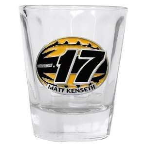  Set of 2 17 MATT KENSETH Optic Shot Glass   NASCAR NASCAR 