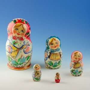   Balalaika Russian Nesting Dolls, Matryoshka, Matreshka