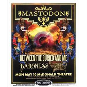  Mastodon   Posters   Limited Concert Promo