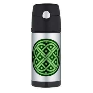   Thermos Travel Water Bottle Celtic Knot Interlinking 