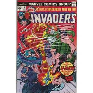  Invaders Comic Book #4 issue 