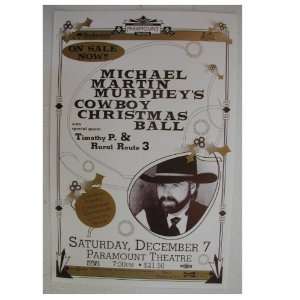  Michael Martim Murphey Handbill Poster December 7