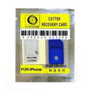   Card Micro Sim Adapter For iPhone 4G Cell Phones & Accessories