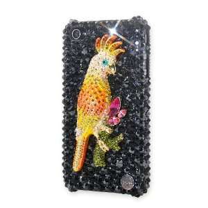  Parrot Swarovski Crystal iPhone 4 and 4S Case Electronics