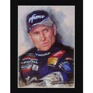 Mark Martin NASCAR 6 poster Viagra FORD auto racing 