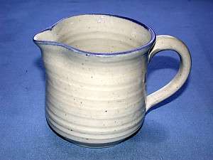 Vintage Jamestown Pottery Hand Turned Pitcher/Creamer  