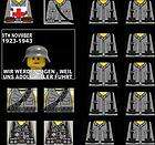 Lego WW2 German Soldiers Sticker Decals Dark grey 16 minifigure decals