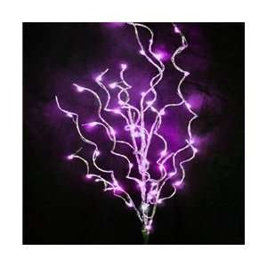  Lighted Silver Manzanita Branches, 39 inch Battery Op 