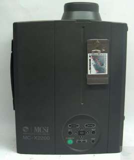 MCSI MC X2200 LCD Multimedia Projector and Remote  