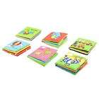 Pack of 6 Colored Cloth Baby Picture Books New