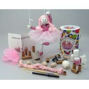  Make Your Own Ballerina String Puppet Kit [Toy] Toys 