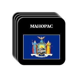 US State Flag   MAHOPAC, New York (NY) Set of 4 Mini Mousepad Coasters