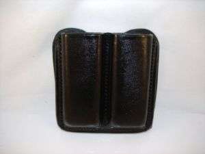 LEATHER DOUBLE MAGAZINE POUCH 4 TAURUS PT 22/25 DBL MAG  