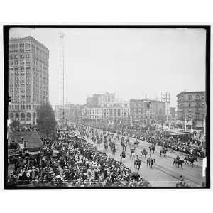  Mounted Maccabees in Civic & Industrial Parade,Detroit Bi 