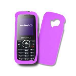 Huawei M228 Light Purple Silicone Case, Rubber Skin Cover, Soft Jelly 