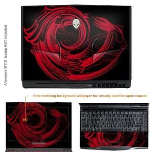   Sticker (Matte finish) for Alienware M11X case cover Matte_M11x 292