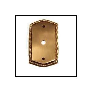  Brass Accents Switchplates M06 S26TV ; M06 S26TV Rope 