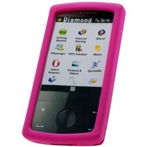  Cellet Hot Pink Jelly Case for HTC Touch Diamond   CDMA 