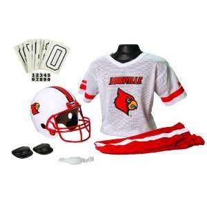  NCAA Louisville Cardinals Deluxe Youth Team Uniform Set 