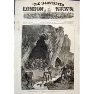  Lundi Khana Kyber Pass Browne Bivouacked 1879 Old Print 