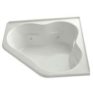   Tercet Collection 60 Corner Jetted Bath Tub with Center Drain K 1160