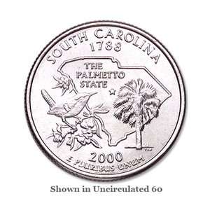  2000 P U.S. Washington Quarter   SOUTH CAROLINA 