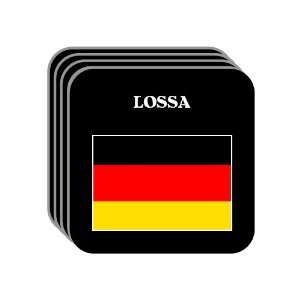  Germany   LOSSA Set of 4 Mini Mousepad Coasters 