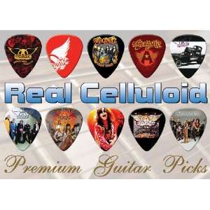  Aerosmith Premium Guitar Picks X 10 (TR) Musical 
