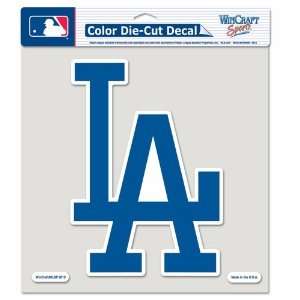 Los Angeles Dodgers 8 Color Die Cut Decal  Sports 