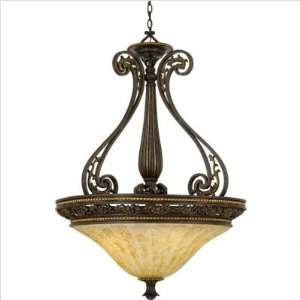  Lorenza Pendant with Five Uplight in Malaga