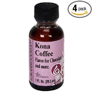 LorAnn Oil Soluble Flavors for Chocolate, Kona Coffee Oil, 1 Ounce 