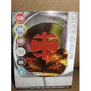  BAKUGAN NEW LOOSE METAL CARD GATE OF EARTH Toys & Games