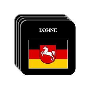 Lower Saxony (Niedersachsen)   LOHNE Set of 4 Mini Mousepad Coasters