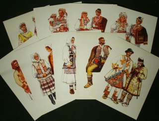 BOOK Croatian Folk Costumes regional Balkan fashion Yugoslavia 