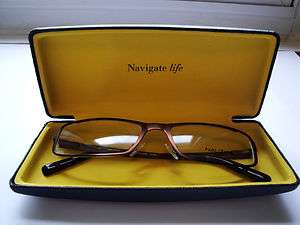 Nautica N7162 Satin Brown Eyeglass Frames sz 54 18 140  