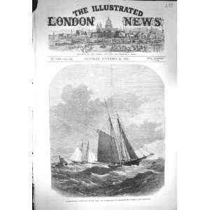  1871 Yacht Races New York Livonia Dauntless Sport