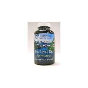   Liver Oil Low Vitamin A   150 Softgels [Health and Beauty] Health