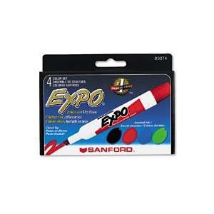  EXPO® Dry Erase Markers, Four Color Set