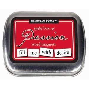  Magnetic Poetry   Little Box Of Passion Toys & Games