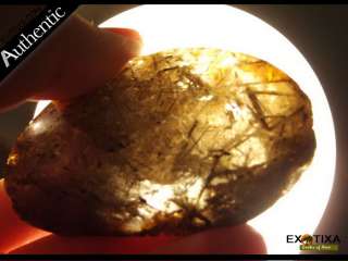 124.6g Rare Natural PONGKHAM  Thai Quartz Amulet #hb66  