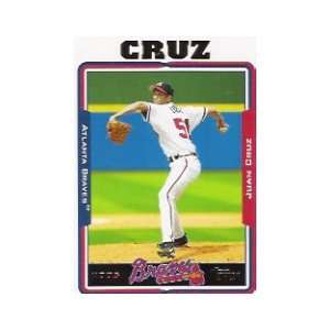  Juan Cruz 2005 Topps MLB Card #162 (Atlanta Braves 