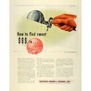  1945 Ad Refined Syrups Liquid Sugars Flo Sweet Ice Cream 