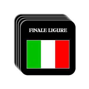  Italy   FINALE LIGURE Set of 4 Mini Mousepad Coasters 