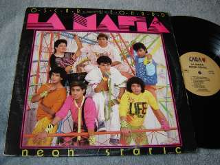 La Mafia   Neon Static LP 1985 Cara   rare Texas Latin group original 
