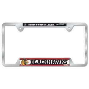    Chicago Blackhawks Metal License Plate Frame