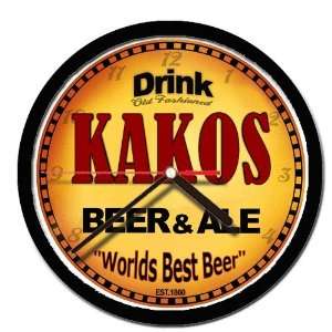  KAKOS beer and ale cerveza wall clock 