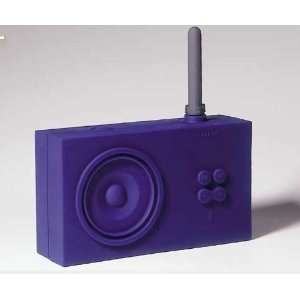  Lexon Tykho Rubber Radio Blue Electronics