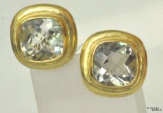 New $2140 SEIDENGANG 18K Gold Aquamarine Earrings Sale  